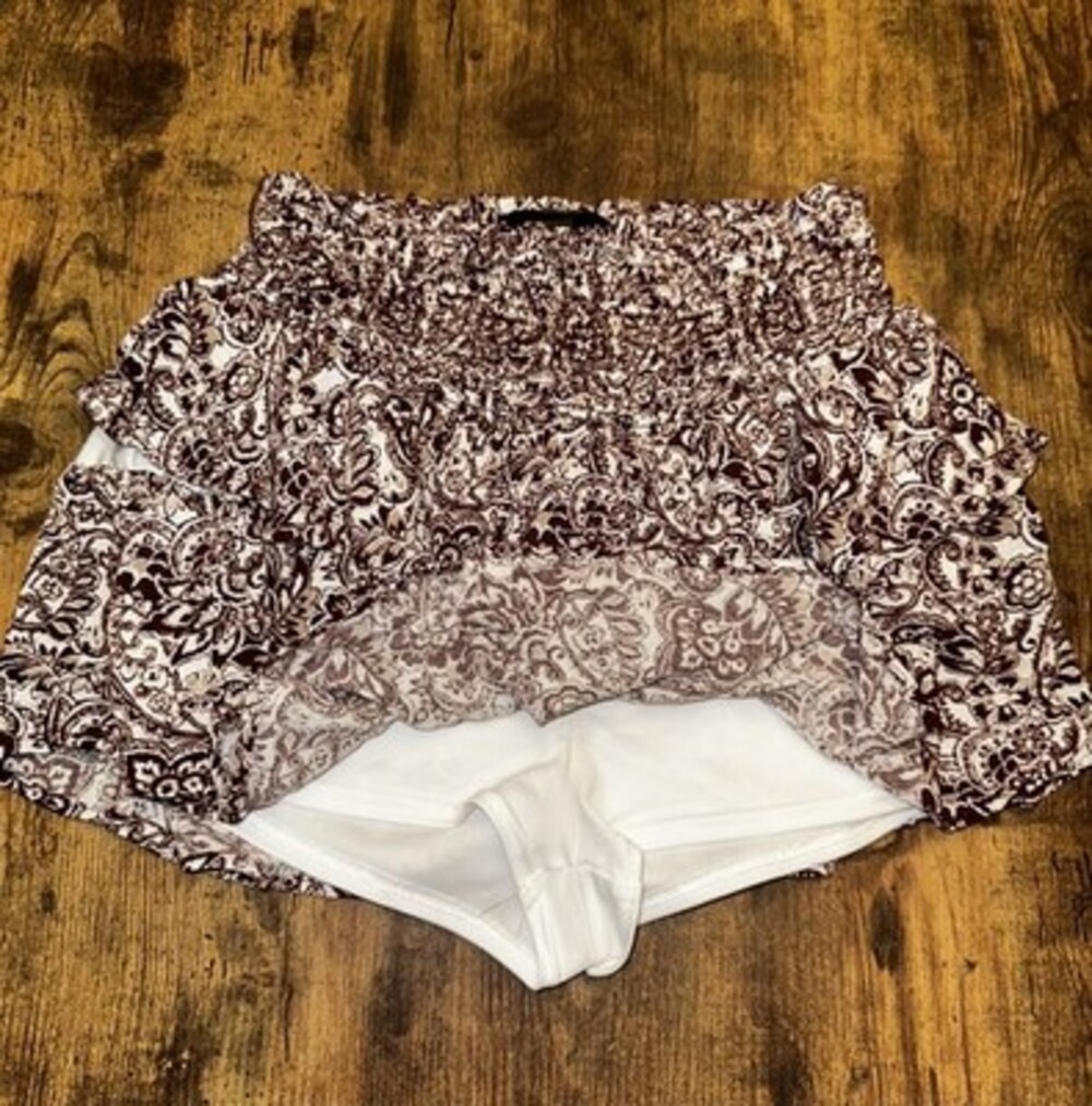 Streetwear Society Bohemian Floral Skort - Size Medium